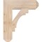 Ekena Millwork Merced Craftsman Smooth Bracket, Douglas Fir, 5 1/2"W x 22"D x 26"H BKT06X22X26MRC04SDF - alternate 3